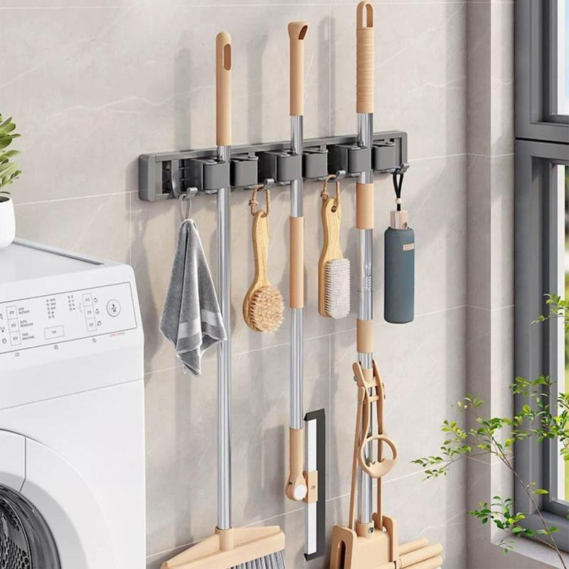 Mop and Broom Organizer