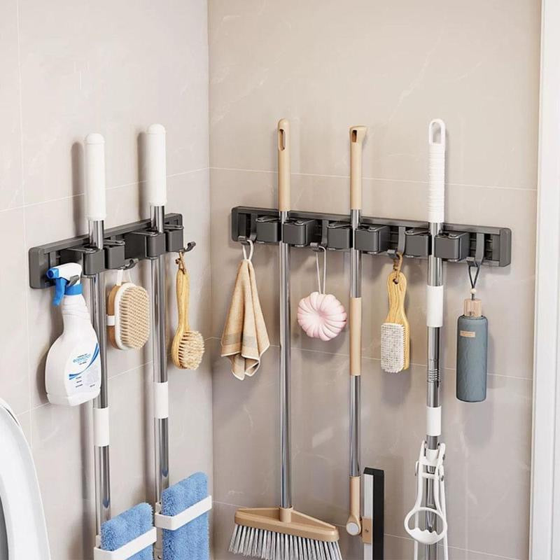 Mop and Broom Organizer
