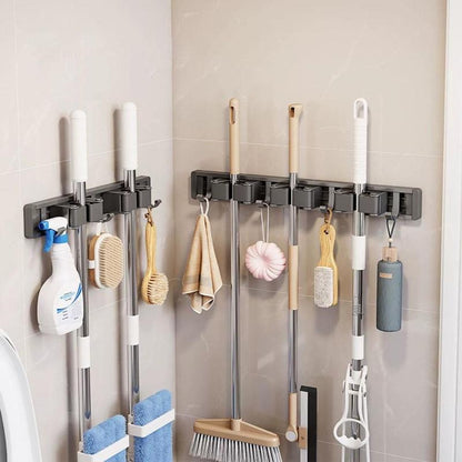 Mop and Broom Organizer